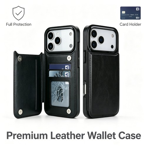 Handyhülle leder wallet - handyhülle,
