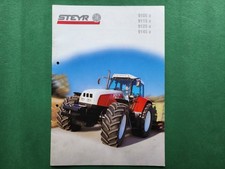 Prospekt Steyr Traktoren 9105 - 9115 - 9125 - 9145