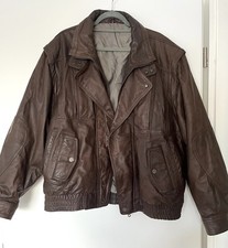 Vintage Herren Leder-Jacke
