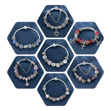 Bettelarmband 925 Silber Pl