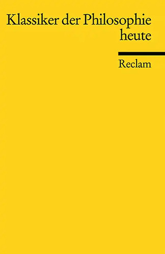 Klassiker der philosophie - klassiker,