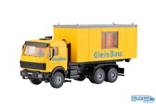 Kibri GleisBau Mercedes Benz LP Wechsellader Bürocontainer 16310