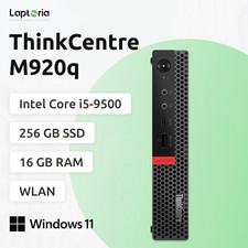 Lenovo ThinkCentre M920q TINY Core i5-9500 16GB 256GB SSD WLAN +Antenne W11 TOP!