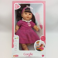 Corolle Puppe Mon Grand Poupon Alice brünett 36cm Französische Charme Vanilleduf