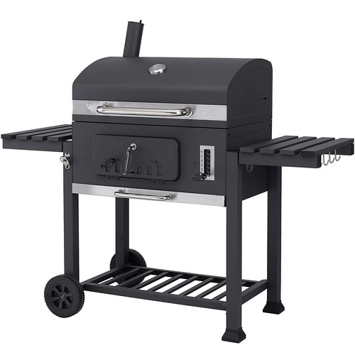 Grill gusseisen grillwagen - gusseisen,