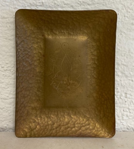 Messing schale art - schale, art-deco