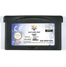Game Boy Advance SALT LAKE 2002 Winterolympiade Ski Bob Curling Snowboard Slalom