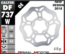 Galfer Bremsscheiben Vorderseite WAVE FIXED 220x4mm PIAGGIO TYPHOON 125 4T 2000