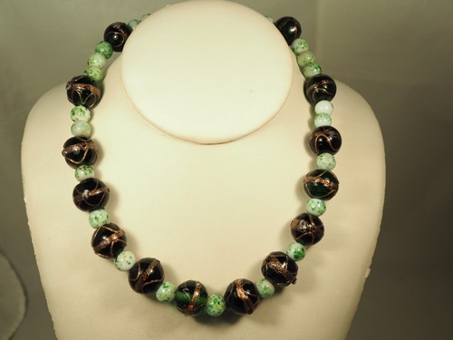 Collier vintage verre - vintage, murano