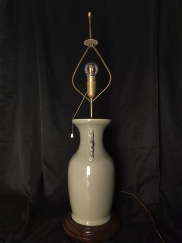 Vintage keramik tischlampe - vintage,