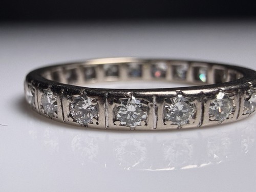 750 weißgold memoryring - 750, 22