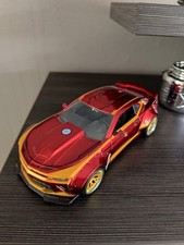 Jada Marvel Iron Man 2016 Chevy Camaro SS Modellauto Modell Auto Maßstab 1:24