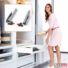SOTECH Smart Slide Vollauszug UV4-40-K2D-SC Schubladenschiene mit Selbsteinzug
