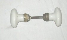 antike EINGANGSTÜRGRIFFE aus PORZELLAN, um 1900, SCHÖN u. SELTEN