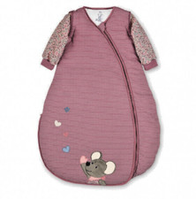 Sterntaler Schlafsack Mabel 110 cm kuschelig ganzjahres 9532001 Ärmel Klett