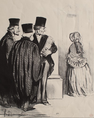 Honore daumier justiz - daumier,
