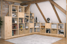Bücherregal Eckregal