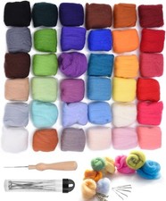 Asiv 36 Farben Filzwolle