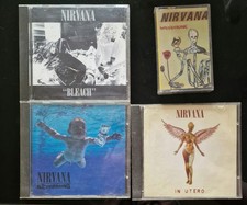 NIRVANA CDs & CASSETTE.  RARE