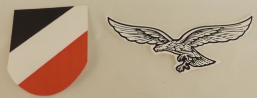 Abzeichen decal für stahlhelm - für,