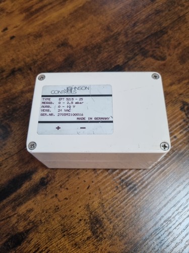 Johnson controls ept - controls, -ept