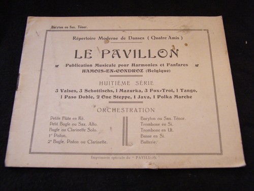 Partitur pavillon bariton - partitur,