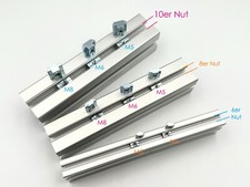 Nutensteine 6er 8er 10er mm Nut in M5 M6 M8 T-Steine Stahl verzinkt