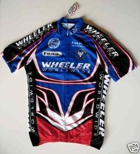 Wheeler Fahrradtrikot Sommer Trikot kurzarm Gr. M Radtrikot mit 3 Rückentaschen