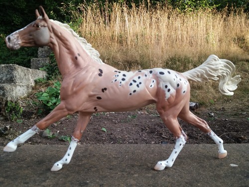 Breyer pferd adamek repaint - breyer,