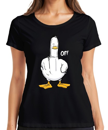 Freche ente mittelfinger ck - freche,