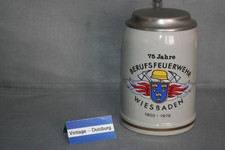 Feuerwehr Bierkrug 75 Jahre