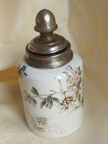 Antik flasche steingut - flasche,