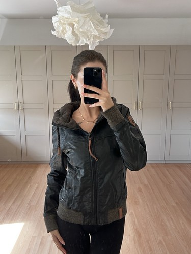Vintage naketano lederjacke - naketano,