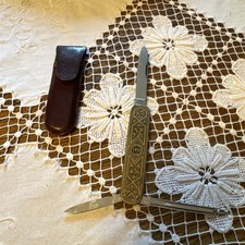 Altes Art Deco Werbe Taschenmesser - SKB - Gust. & Wilh. Stock Solingen