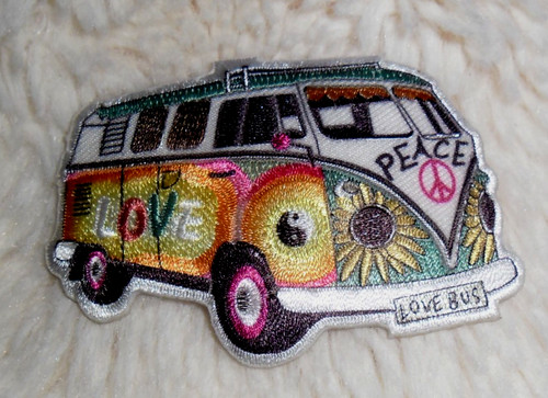 Bulli hippie bus love - bulli,