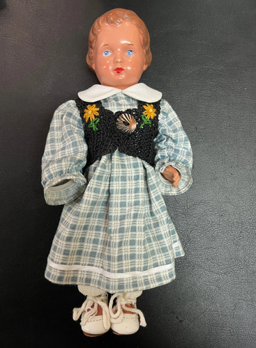 Cellba trachtenpuppe zelluloid - cellba,