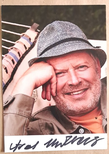 Axel milberg orig autogramm - milberg,