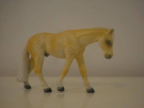 Modell pferd repaint palomino - modell,