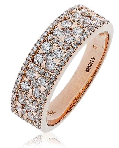 Diamant eternity ring 90ct - diamant, 0,90ct