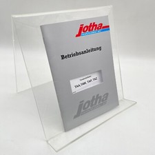 Jotha Tandemtieflader TAW TAA TAP TAZ Betriebsanleitung Bedienung Wartung