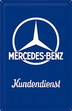Mercedes-Benz - Blechschild