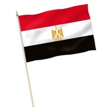 Ägypten Stockflagge