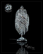 Echtes Kristall  Nachttisch