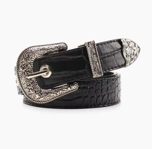 Damen gürtel kroko - damen, optik