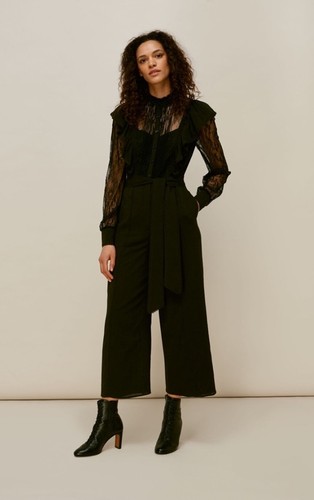Whistles mixed lace frill - whistles,