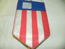 Reederei Tischflagge „  MTW  “ Wimpel MARITIM desk flag.  Ich löse meine maritim