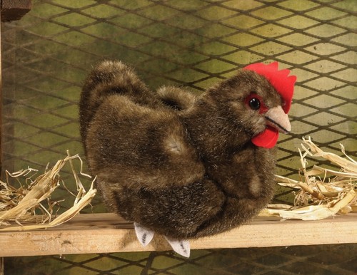 Kösen stofftier huhn braun - huhn, 14