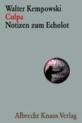 Culpa notizen zum echolot - culpa:,