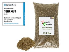 2,5 kg Sport Rasensamen Rasensaat Sport + Spielrasen Gras Grassaat Nachsaat WOW
