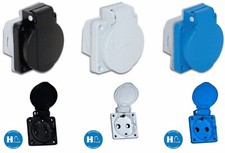 Schuko Steckdose Schutzkontakt Steckdose Anbausteckdose Einbausteckdose IP54 16A